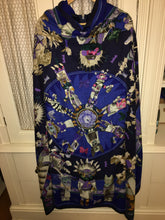 Load image into Gallery viewer, Hermes Cashmere and Silk GM Shawl “Kachinas” by Kermit Oliver 140