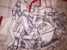 Load image into Gallery viewer, Hermes Cashmere/Silk Shawl “Cavalcadour” 140